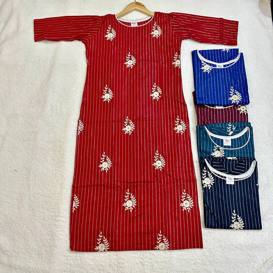 Poplin Cotton Kurti