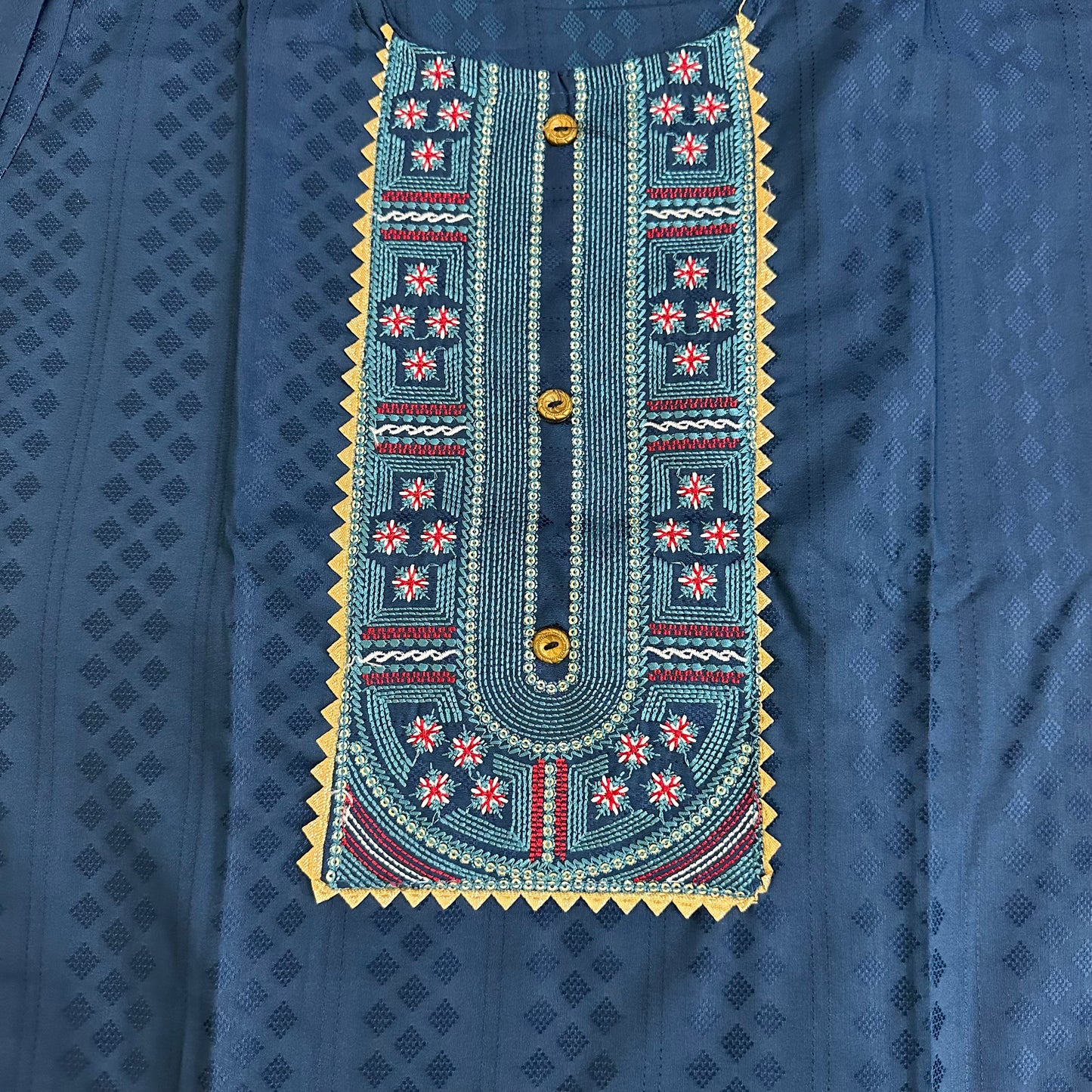 Bombay Fabric Kurti with Heavy Work on the neck