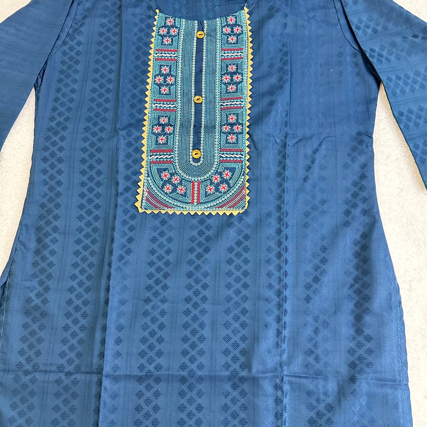 Bombay Fabric Kurti with Heavy Work on the neck