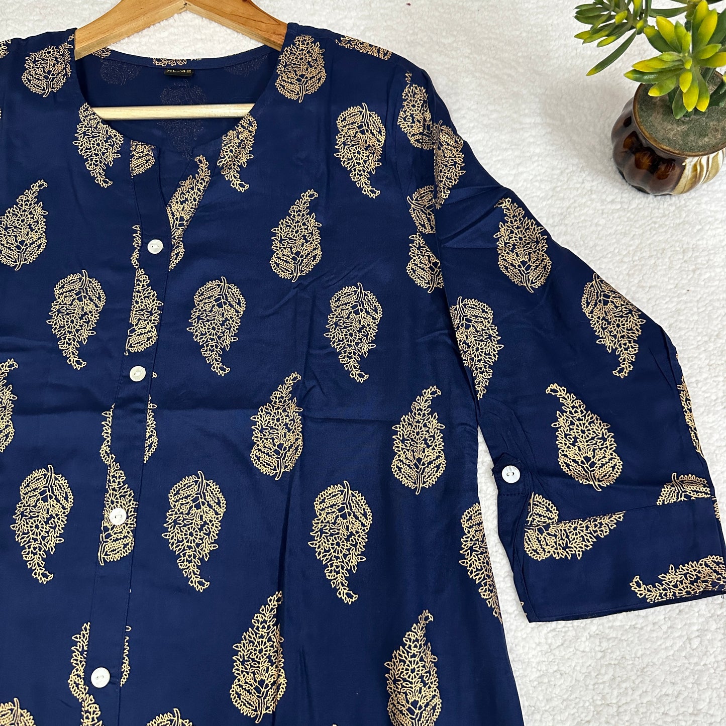 Canva Cotton Kurti