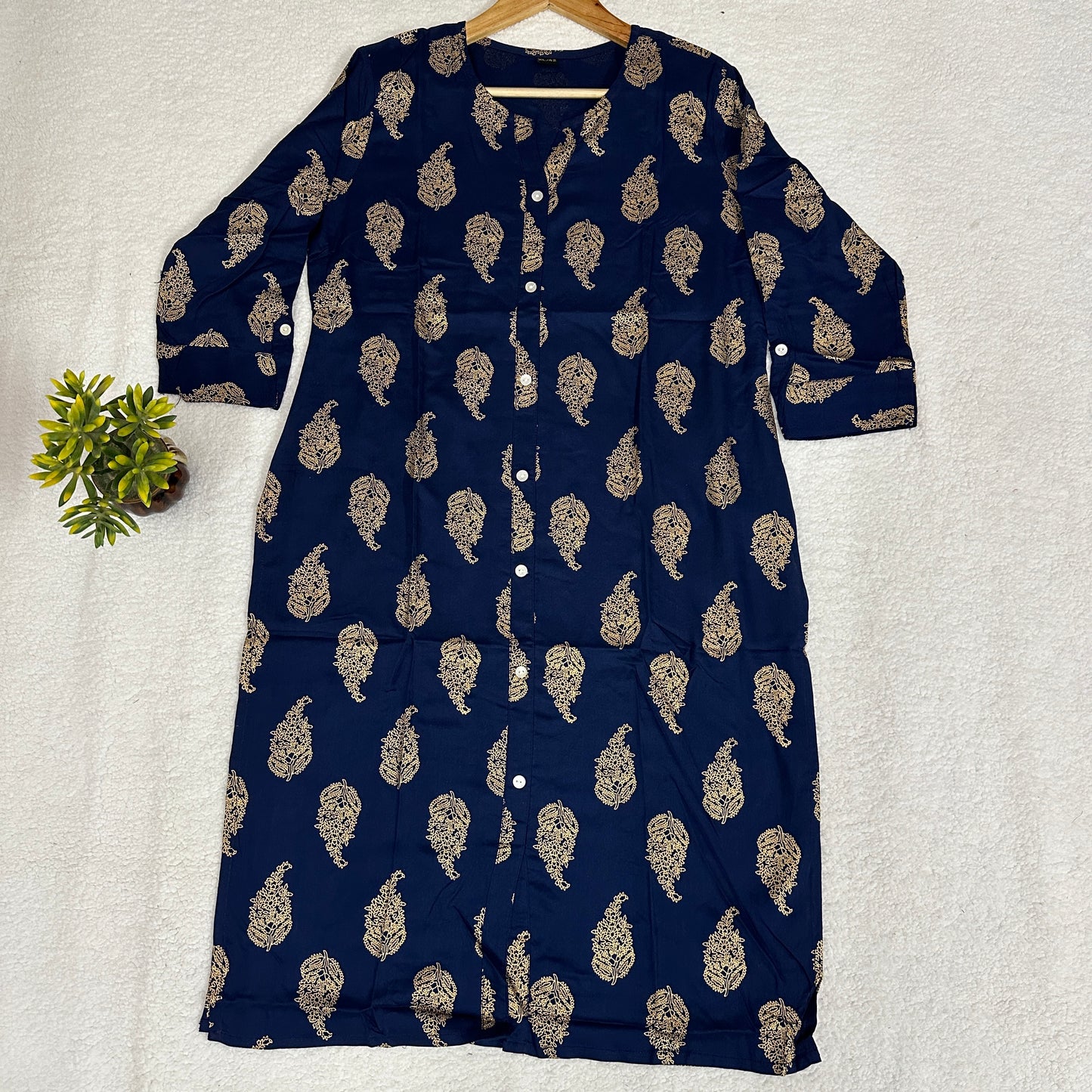 Canva Cotton Kurti